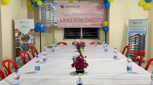 MHM Rois Garden Handover Ceremony